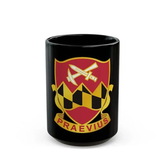 121 Engineer Battalion (U.S. Army) Black Coffee Mug 15oz - Go Mug Yourself