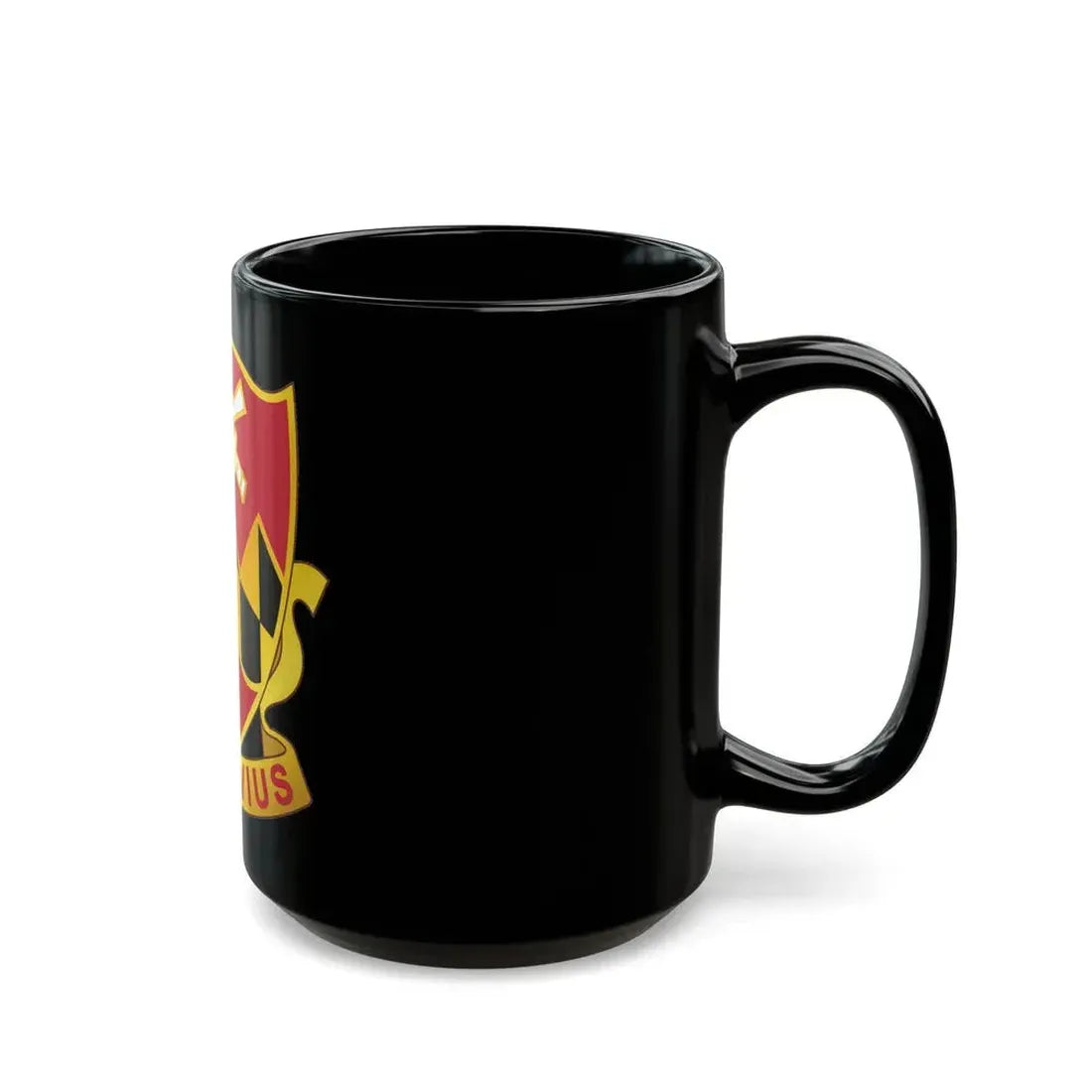 121 Engineer Battalion (U.S. Army) Black Coffee Mug - Go Mug Yourself