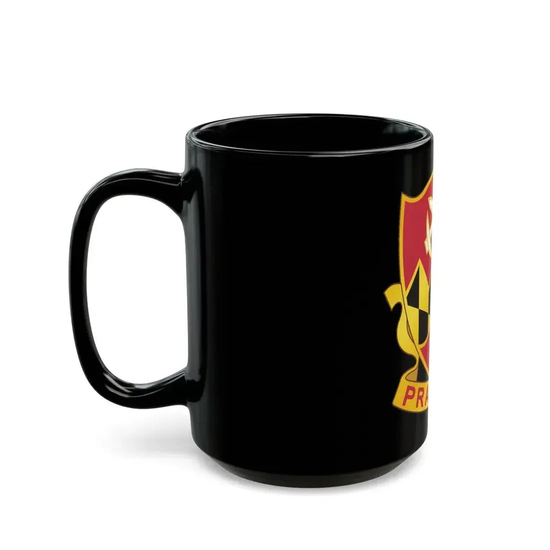 121 Engineer Battalion (U.S. Army) Black Coffee Mug - Go Mug Yourself