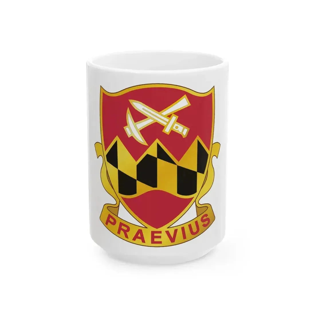 121 Engineer Battalion (U.S. Army) White Coffee Mug 15oz - Go Mug Yourself