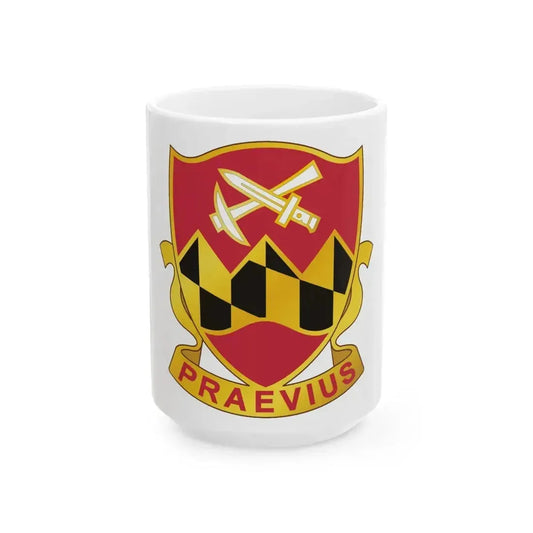 121 Engineer Battalion (U.S. Army) White Coffee Mug 15oz - Go Mug Yourself