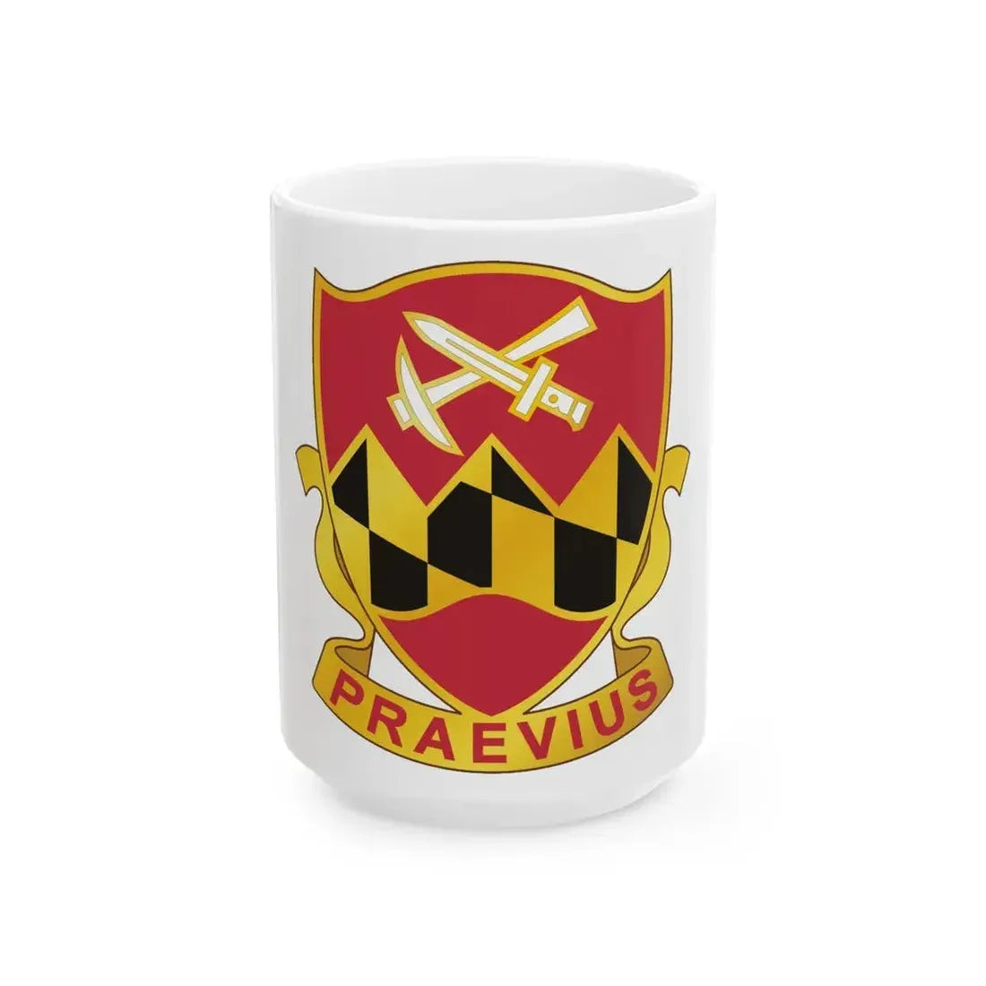 121 Engineer Battalion (U.S. Army) White Coffee Mug - Go Mug Yourself