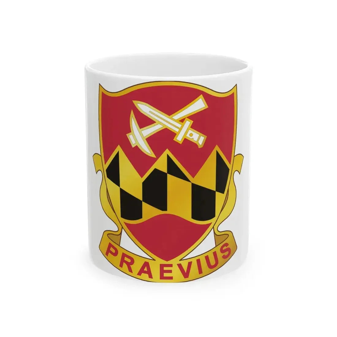 121 Engineer Battalion (U.S. Army) White Coffee Mug - Go Mug Yourself
