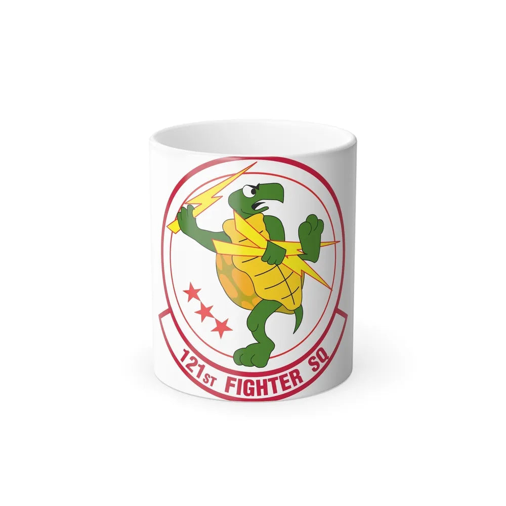121 Fighter Squadron (U.S. Air Force) Color Changing Coffee Mug-11oz-Go Mug Yourself