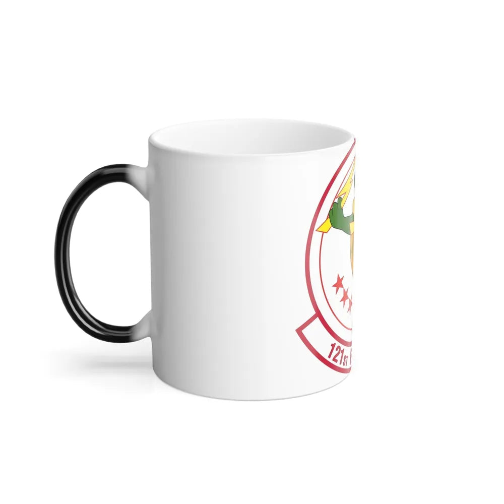 121 Fighter Squadron (U.S. Air Force) Color Changing Coffee Mug-Go Mug Yourself