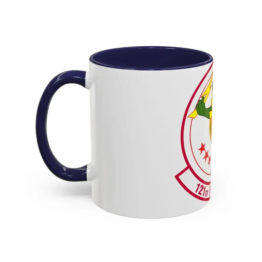 121 Fighter Squadron (U.S. Air Force) Accent Coffee Mug - Go Mug Yourself