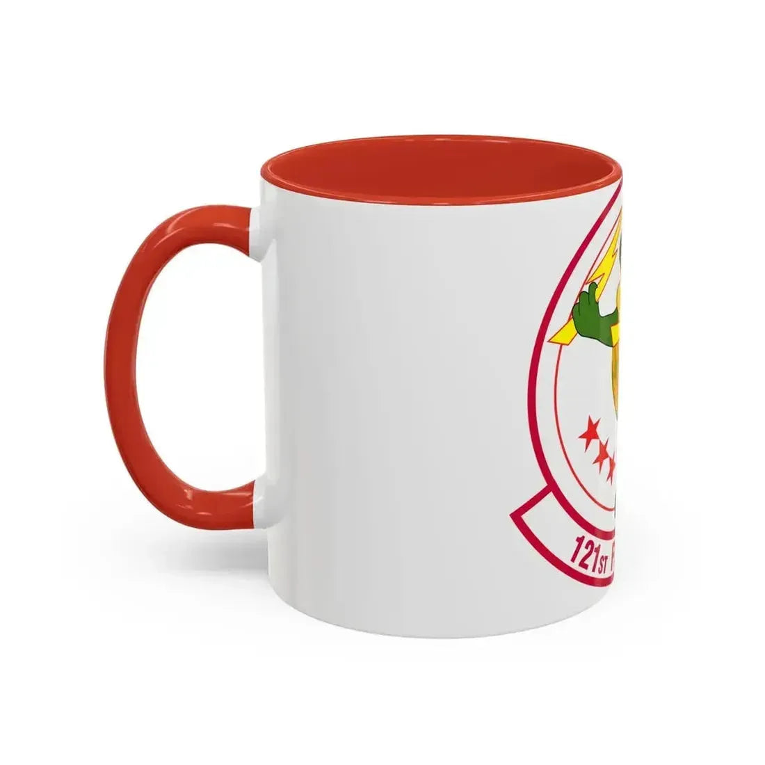 121 Fighter Squadron (U.S. Air Force) Accent Coffee Mug - Go Mug Yourself