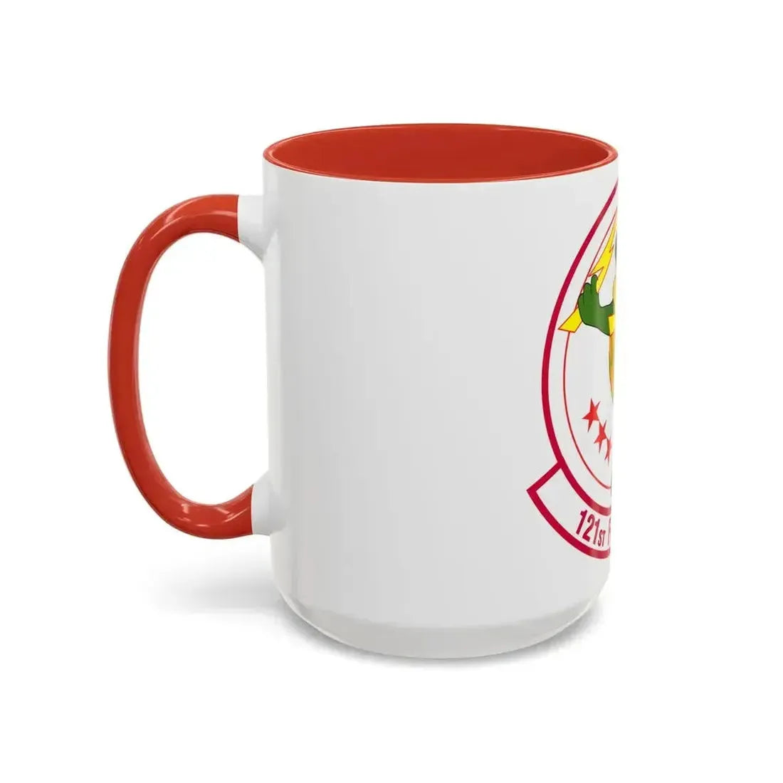 121 Fighter Squadron (U.S. Air Force) Accent Coffee Mug - Go Mug Yourself