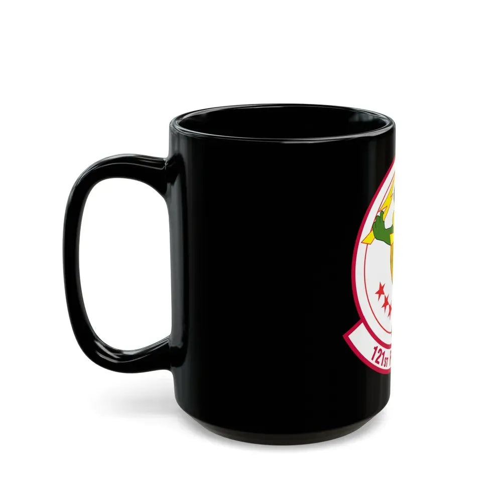 121 Fighter Squadron (U.S. Air Force) Black Coffee Mug - Go Mug Yourself