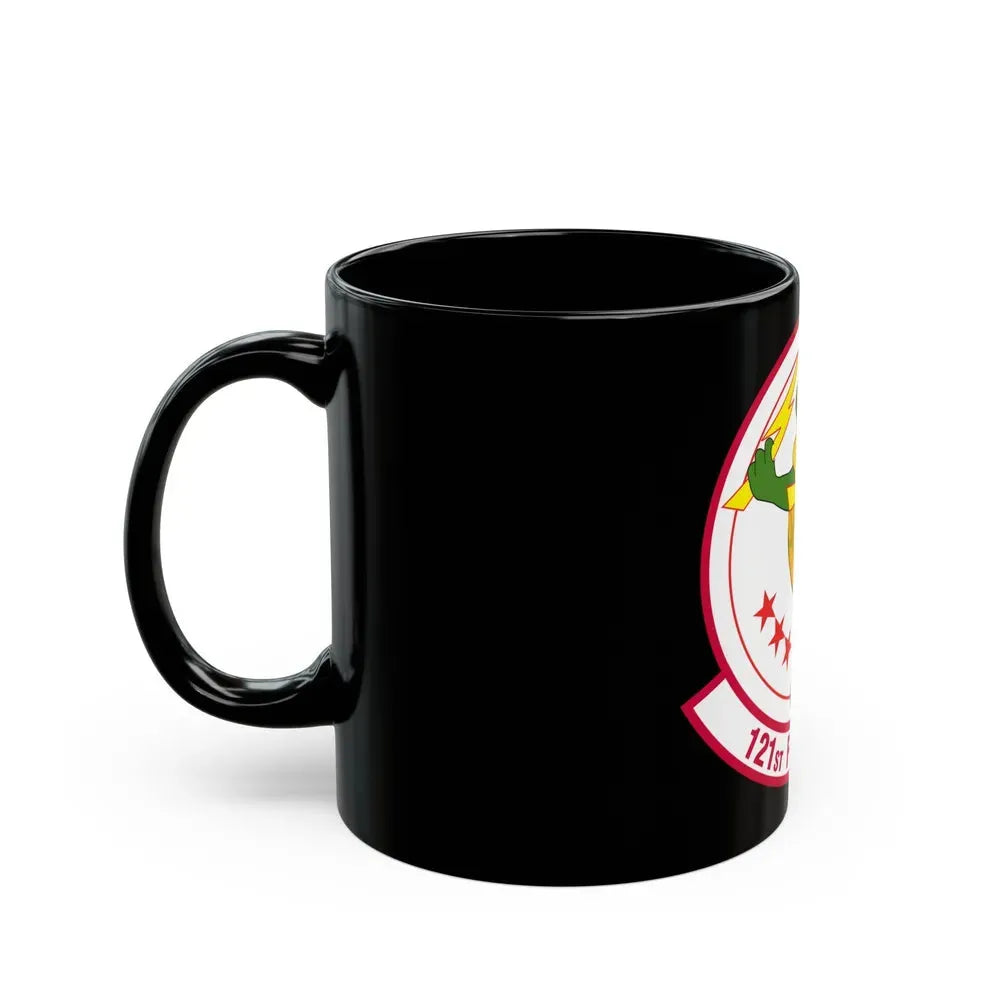 121 Fighter Squadron (U.S. Air Force) Black Coffee Mug - Go Mug Yourself