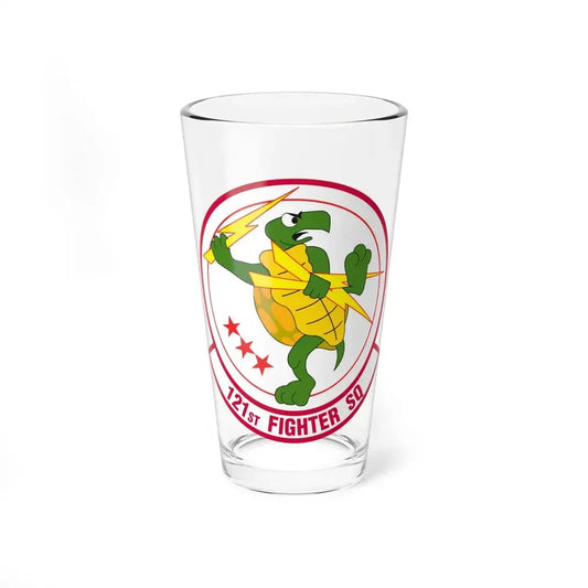 121 Fighter Squadron (U.S. Air Force) Pint Glass 16oz 16oz - Go Mug Yourself