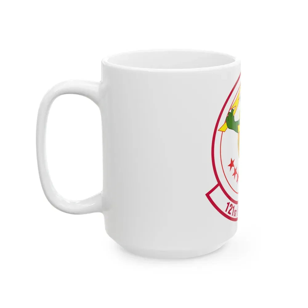 121 Fighter Squadron (U.S. Air Force) White Coffee Mug - Go Mug Yourself