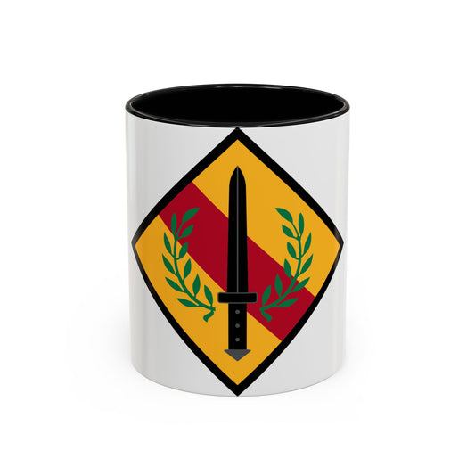 Tasse à café décorative du 201e groupe de soutien régional (armée américaine)