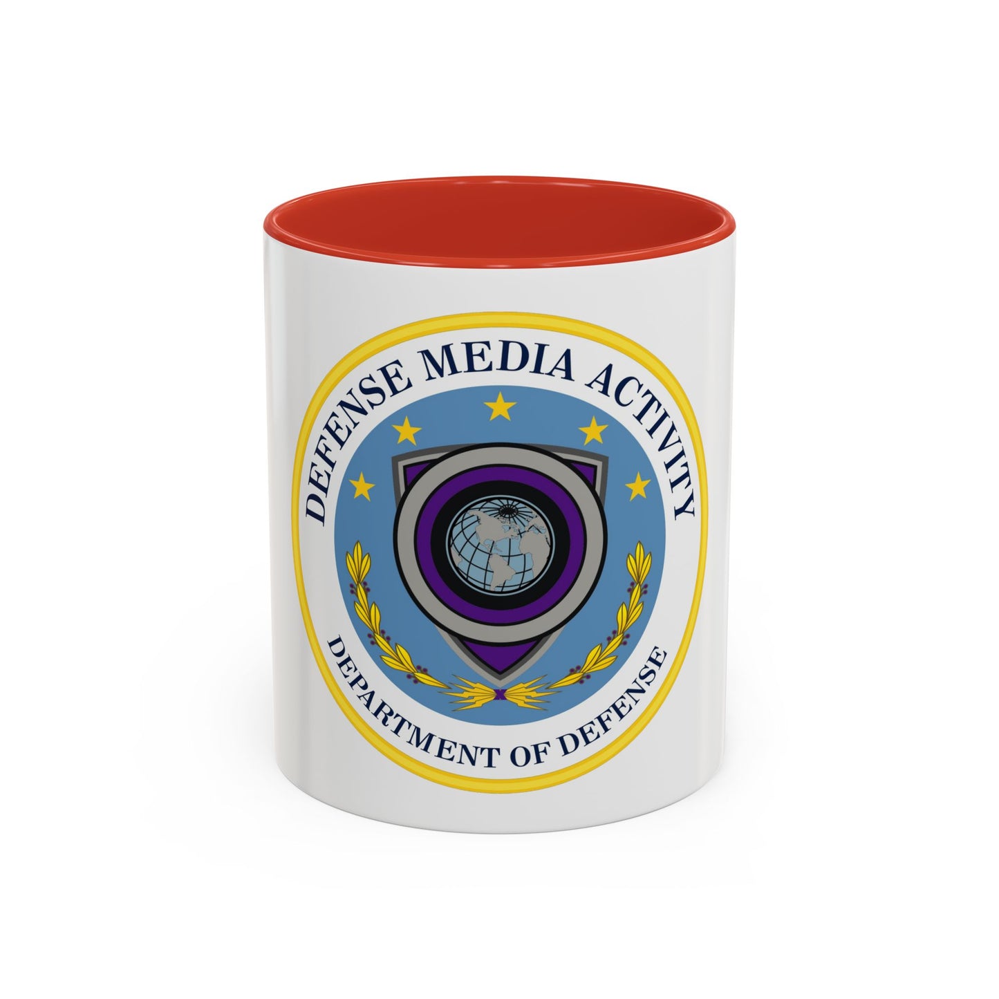 Defense Media Activity (U.S. Army) Accent Coffee Mug