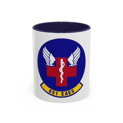 651st Expeditionary Aeromedical Evacuation Squadron (U.S. Air Force) Accent Coffee Mug