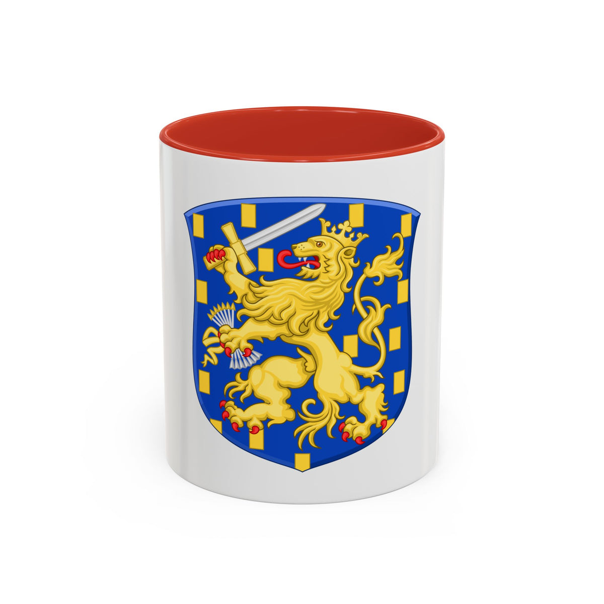 Royal Arms of the Netherlands - Accent Coffee Mug