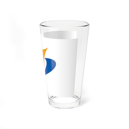 Flag of Nakanoto Ishikawa (Japan) Pint Glass 16oz
