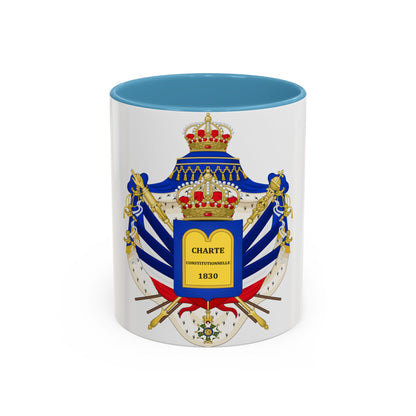 Coat of Arms of the July Monarchy (1831-48) - Accent Coffee Mug