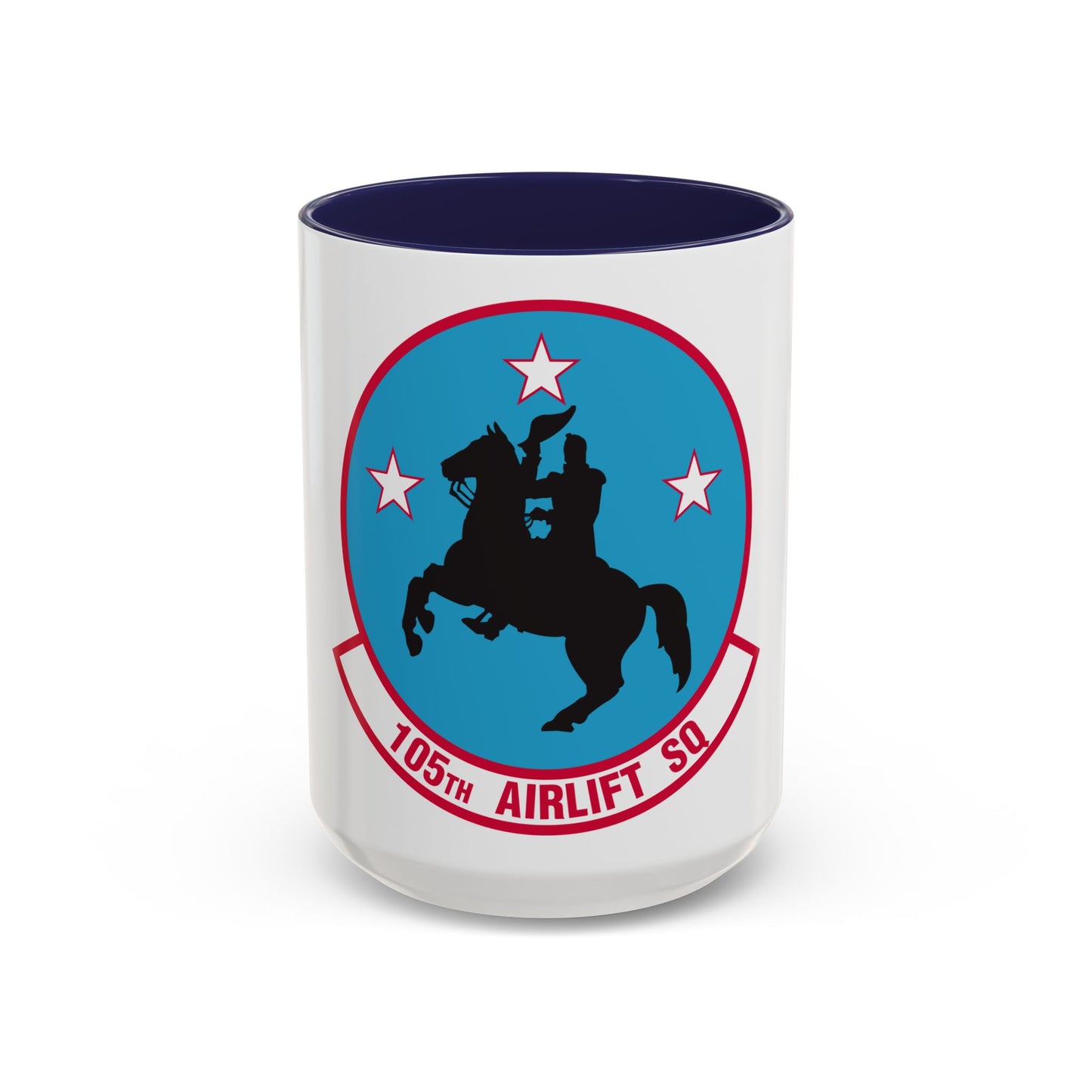 105th Airlift Squadron (U.S. Air Force) Accent Coffee Mug