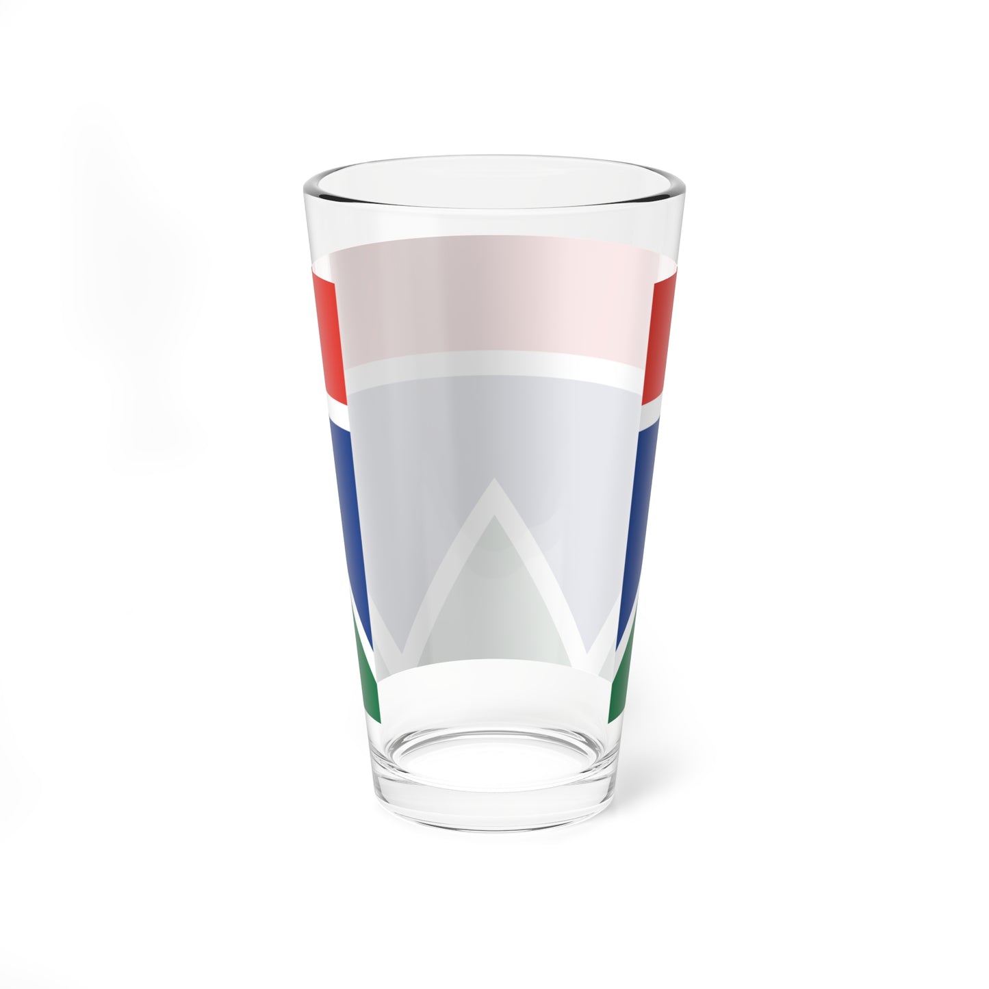 South Africa Flag Proposals 1993 Shortlist No.2 (South Africa) Pint Glass 16oz