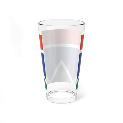 South Africa Flag Proposals 1993 Shortlist No.2 (South Africa) Pint Glass 16oz