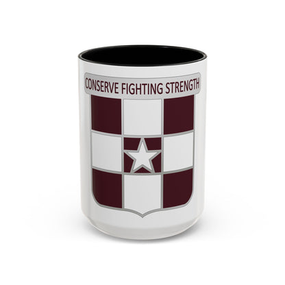 55 Medical Group (U.S. Army) Accent Coffee Mug