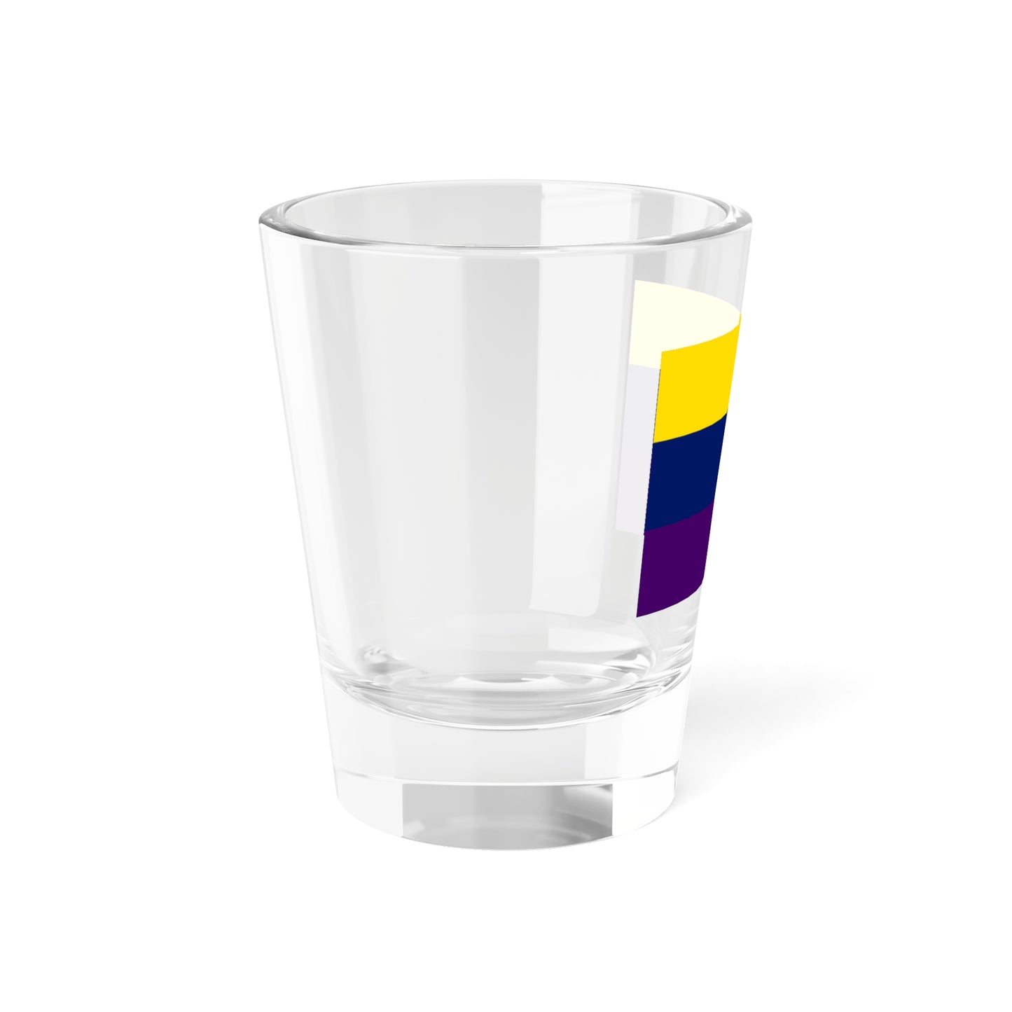 Flag of Avellino Italy - Shot Glass 1.5oz