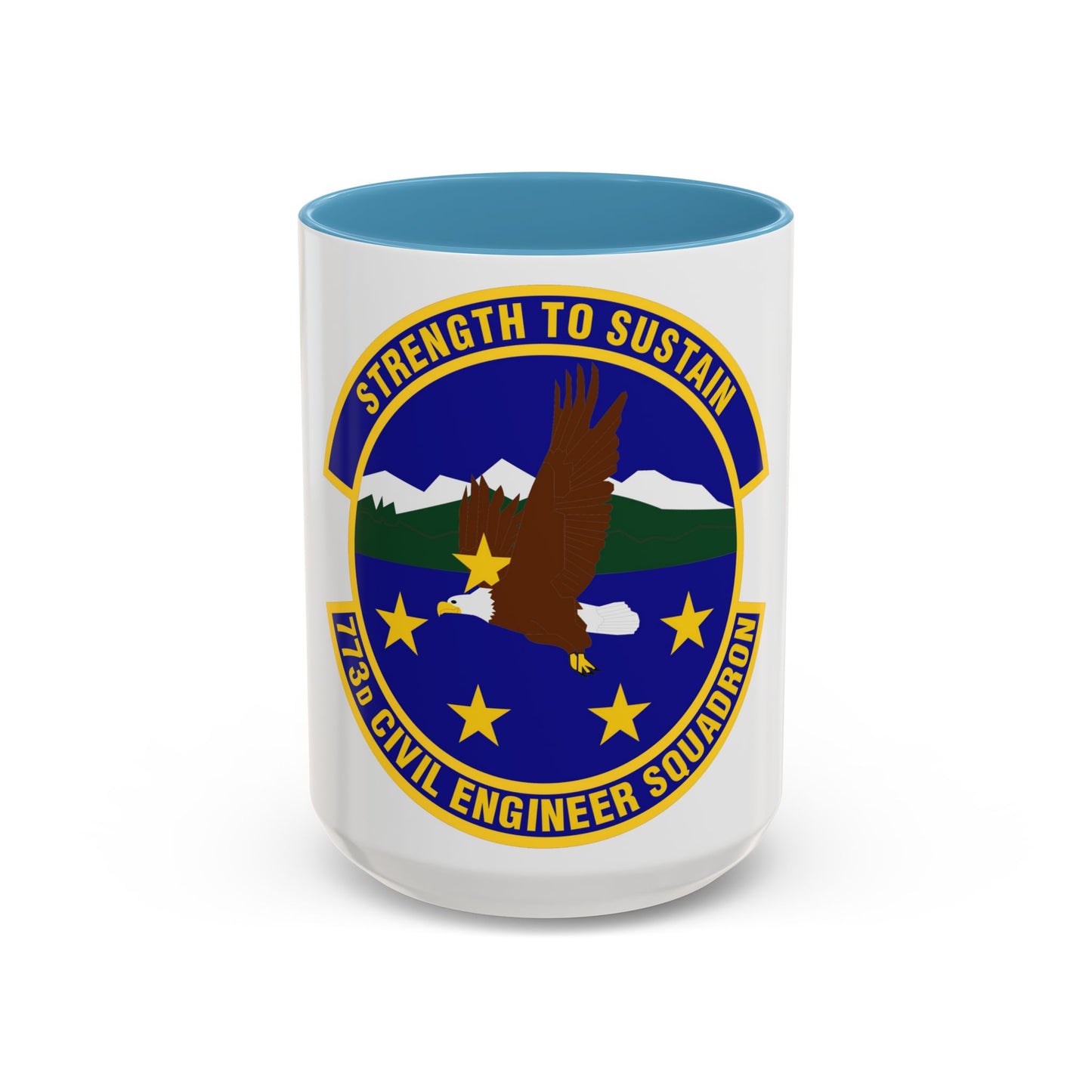 773 Civil Engineer Squadron PACAF (U.S. Air Force) Accent Coffee Mug