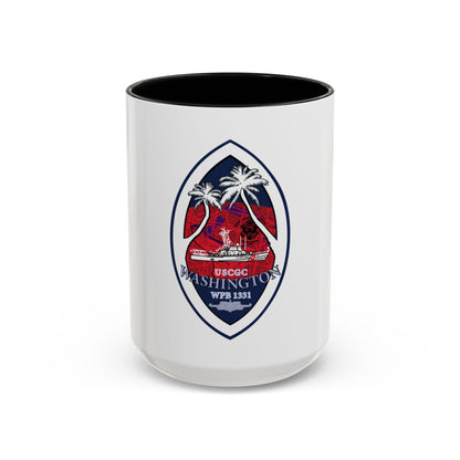 USCG Washington WPB 1331 (U.S. Coast Guard) Accent Coffee Mug