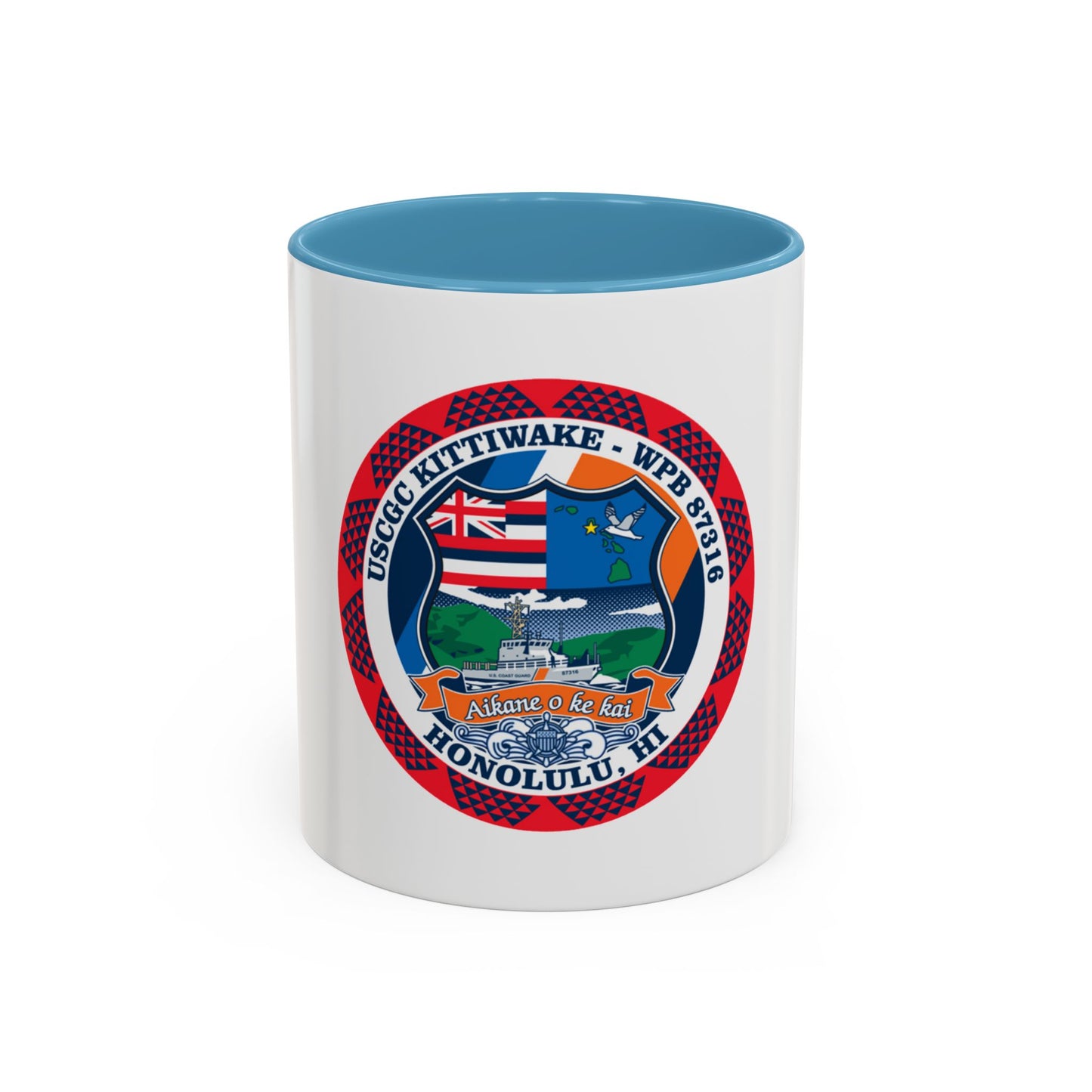 USCGC Kittiwake WPB 87316 (U.S. Coast Guard) Accent Coffee Mug