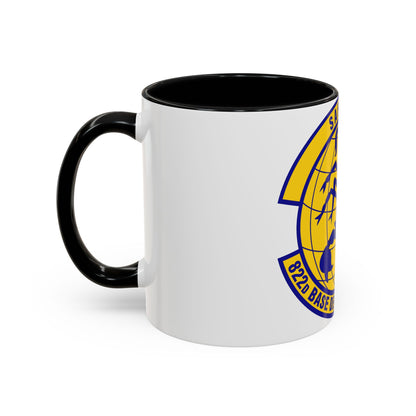 822 Base Defense Squadron ACC (U.S. Air Force) Accent Coffee Mug