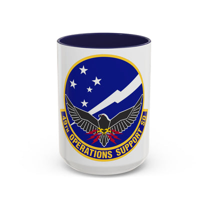 49th Operations Support Squadron (U.S. Air Force) Accent Coffee Mug