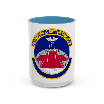 56 Operational Medical Readiness Squadron AETC (U.S. Air Force) Accent Coffee Mug