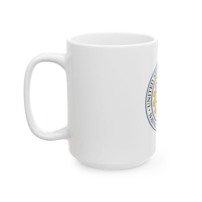 USCG Naval Engineering (U.S. Coast Guard) White Coffee Mug