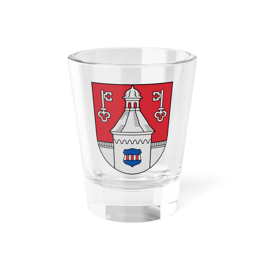 Jaunpils novads COA (Latvia) (Coat of Arms) Shot Glass 1.5oz