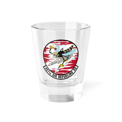 457th Air Refueling Squadron (U.S. Air Force) Shot Glass 1.5oz