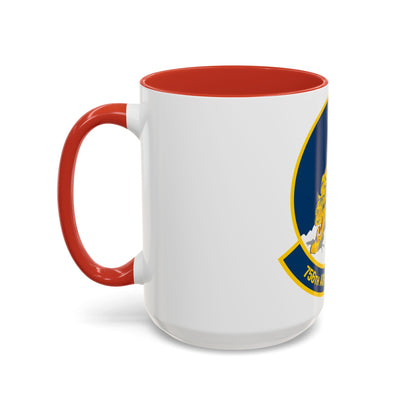 756 Air Refueling Squadron AFRC (U.S. Air Force) Accent Coffee Mug