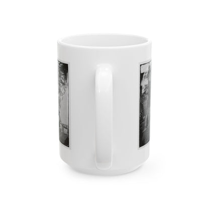 Cumberland Landing, Va. Secret Service Men At Foller's House (U.S. Civil War) White Coffee Mug