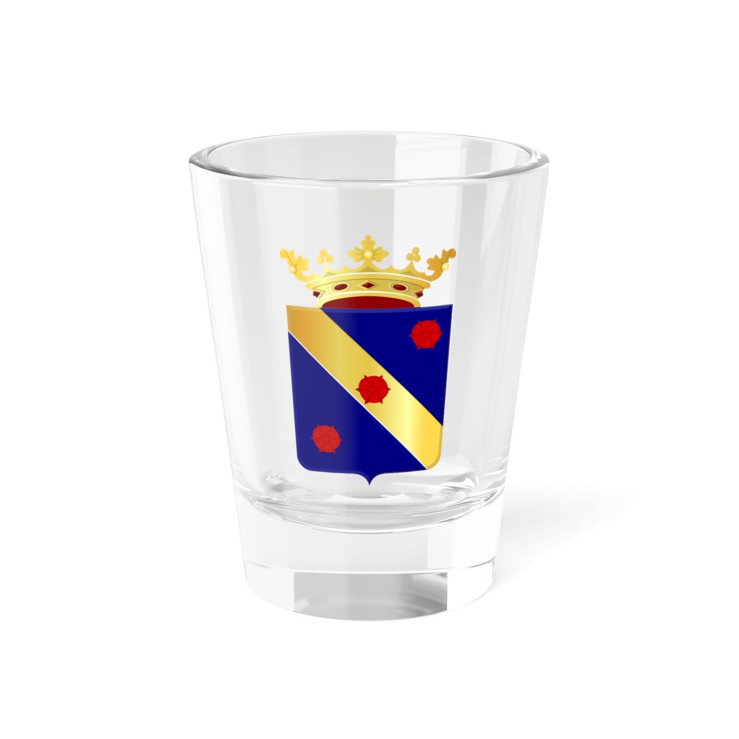 Franekeradeel wapen 1816 (Netherlands) (Coat of Arms) Shot Glass 1.5oz