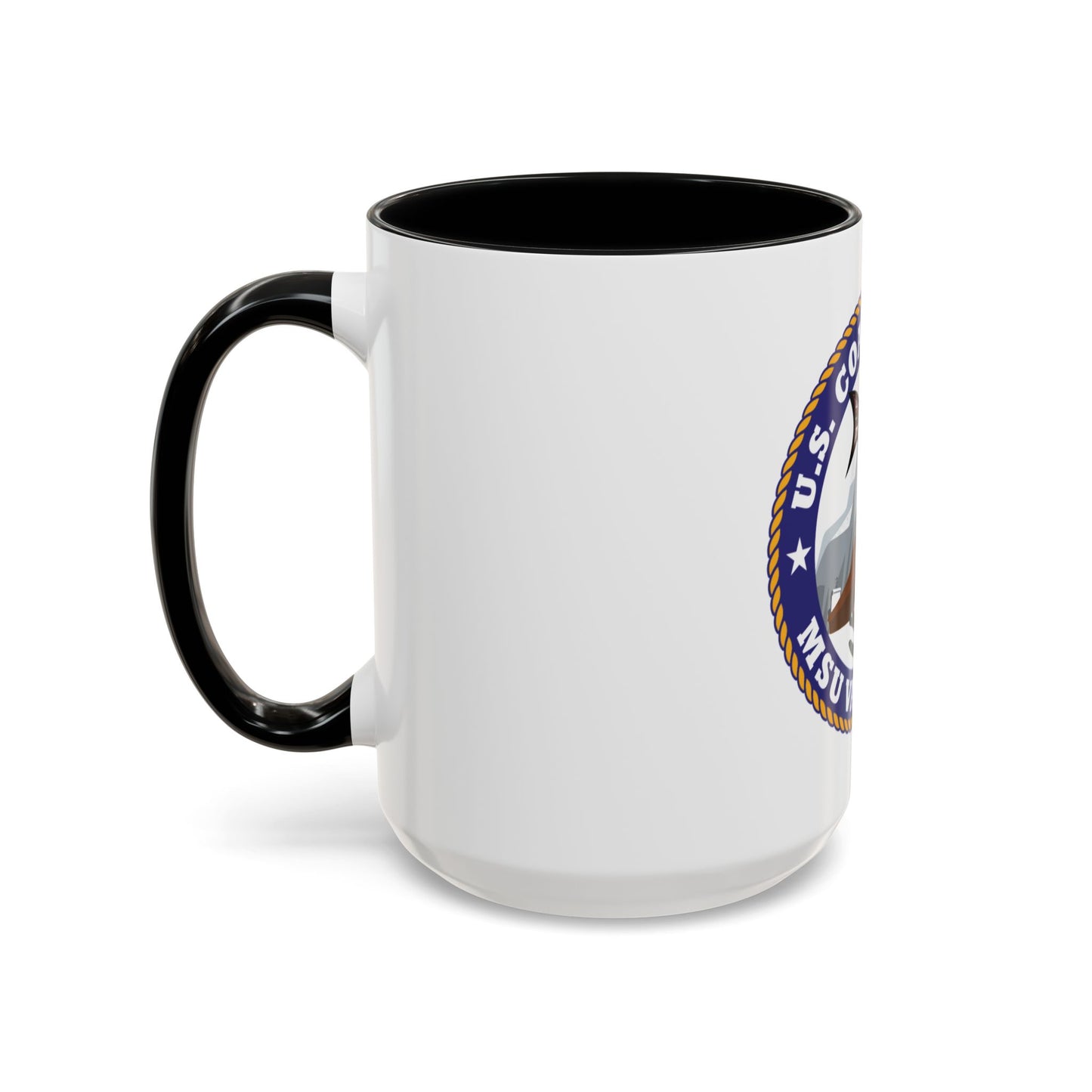 USCG MSU Valdez AK (U.S. Coast Guard) Accent Coffee Mug