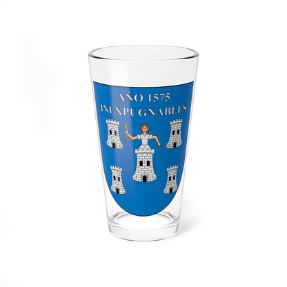 Escudo de Allo (Spain) (Coat of Arms) Pint Glass 16oz