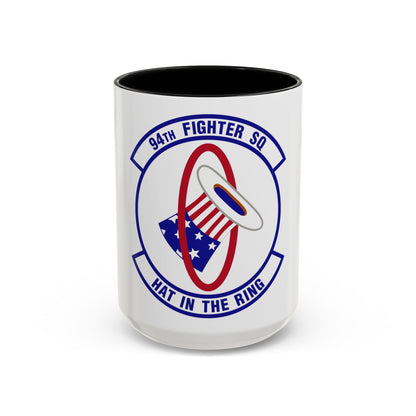 94 Fighter Squadron ACC (U.S. Air Force) Accent Coffee Mug