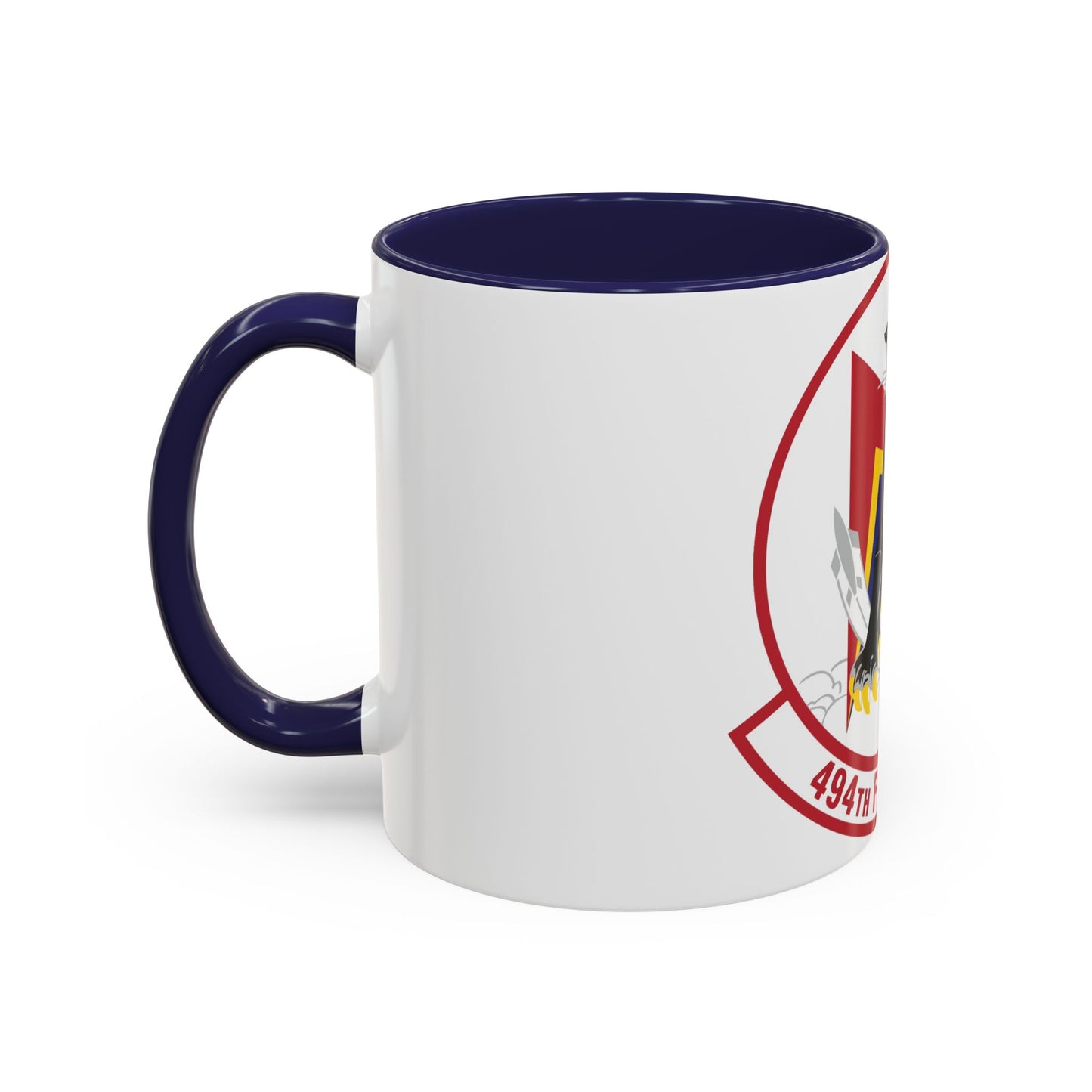 494th Fighter Squadron (U.S. Air Force) Accent Coffee Mug