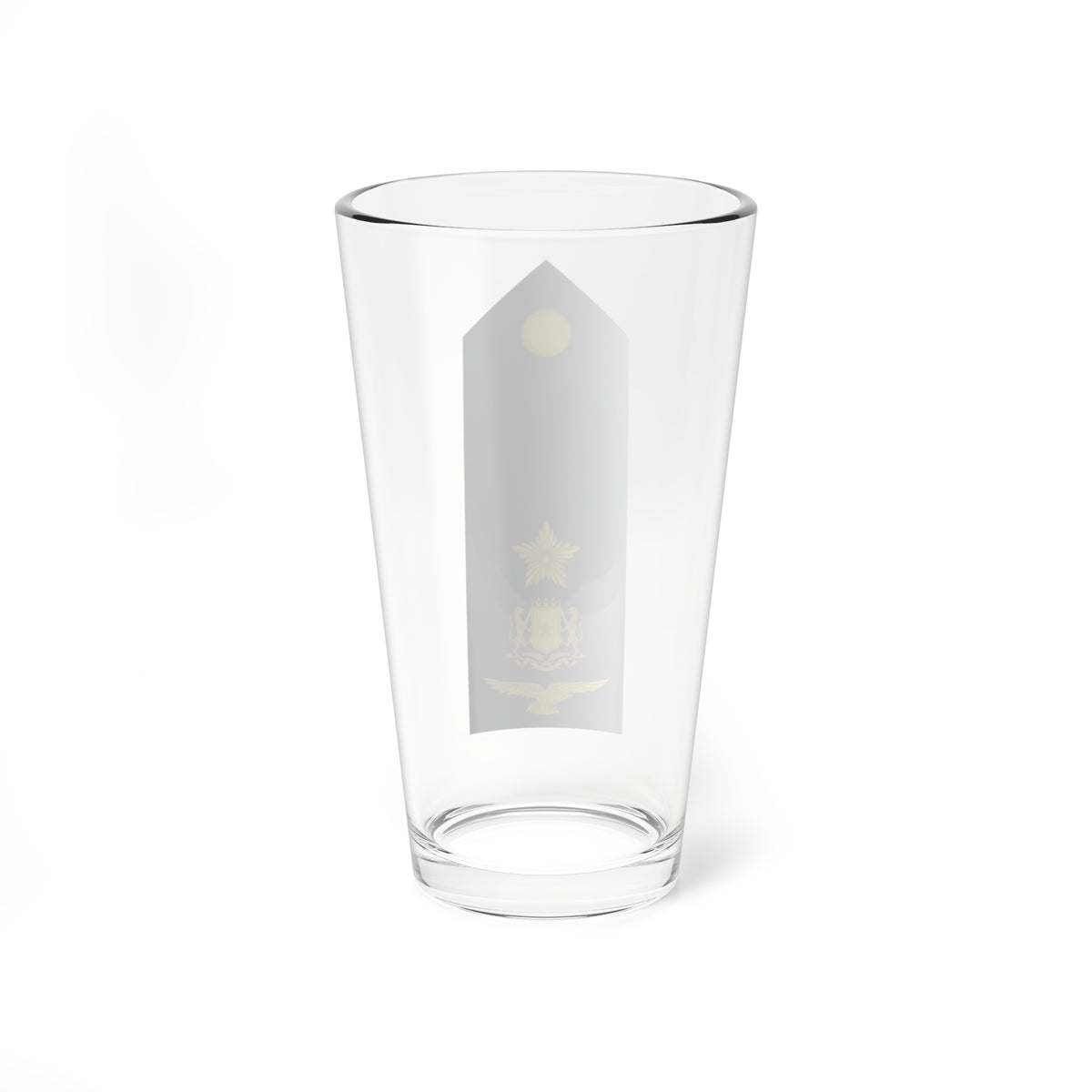 12 Somali Air Force LTC (Mali) (Military Rank) Pint Glass 16oz