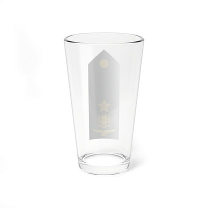 12 Somali Air Force LTC (Mali) (Military Rank) Pint Glass 16oz