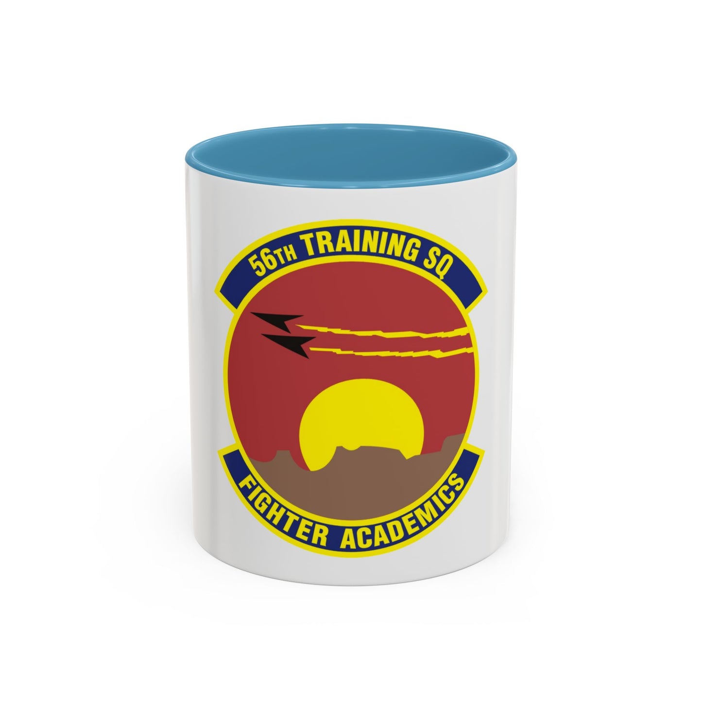 56 Training Squadron AETC (U.S. Air Force) Accent Coffee Mug