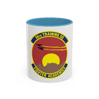 56 Training Squadron AETC (U.S. Air Force) Accent Coffee Mug