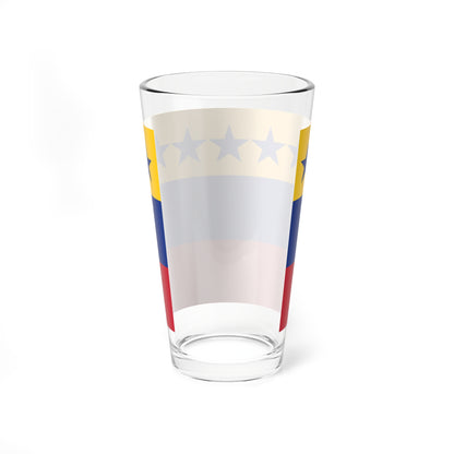 Flag of the Venezuelan Federation Coro 1859 (Venezuela) Pint Glass 16oz