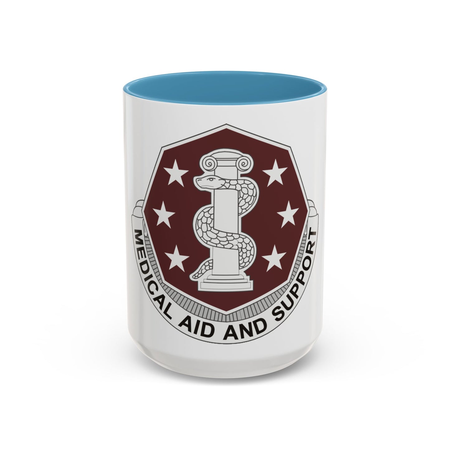 168 Medical Battalion (U.S. Army) Accent Coffee Mug