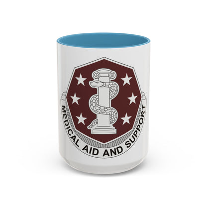 168 Medical Battalion (U.S. Army) Accent Coffee Mug